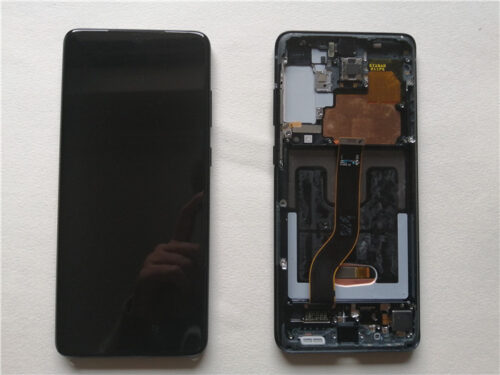 s20+ original lcd with frame black
